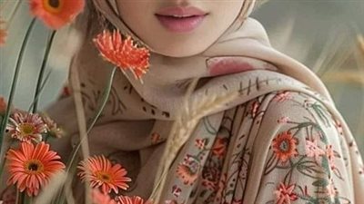 وردة بيضاء بقلم نور رمضان 